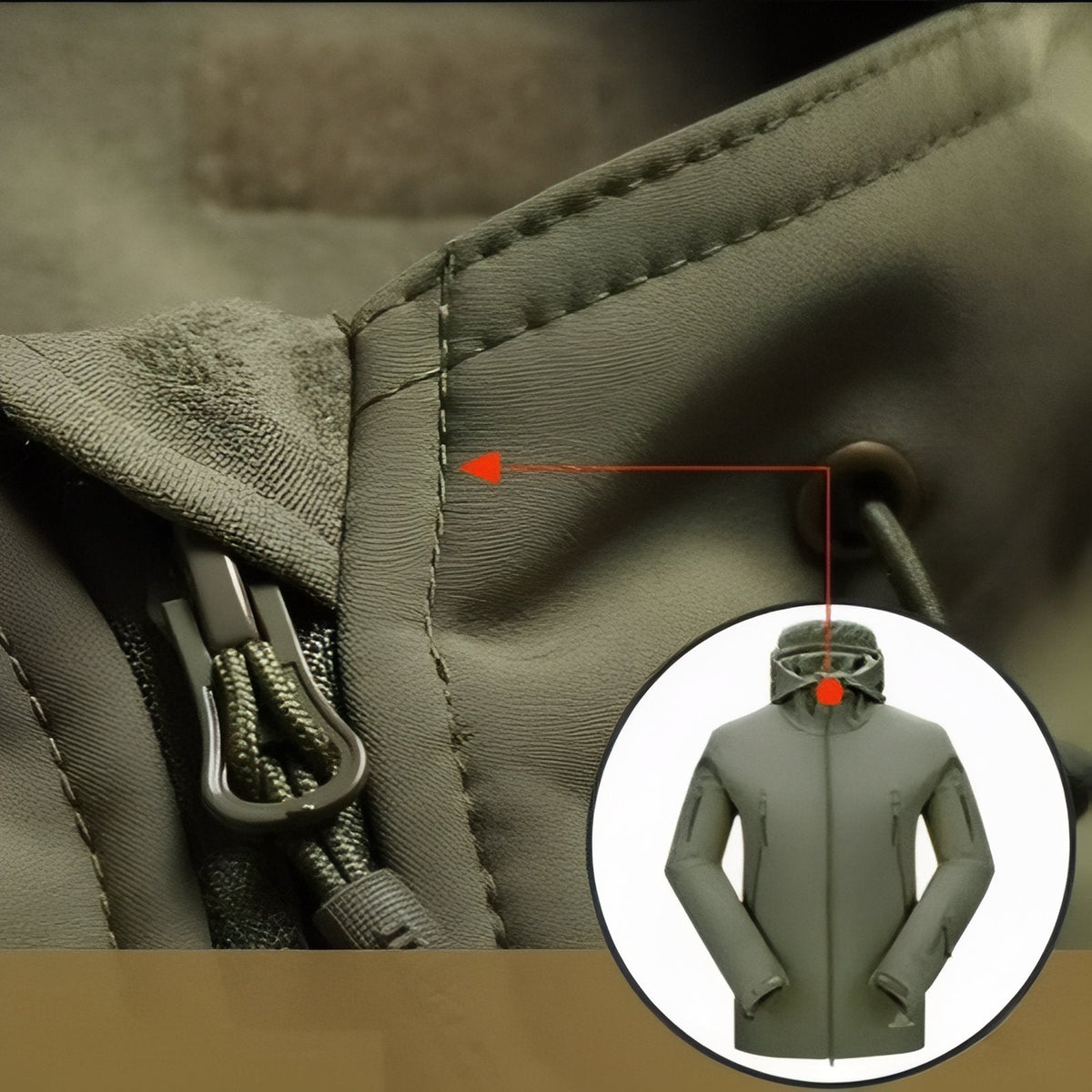 Veste Imperméable Homme Randonnée — photo 7