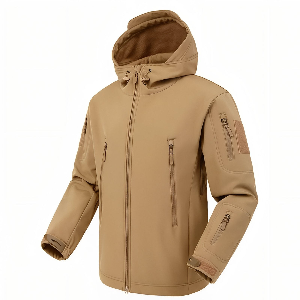Veste Imperméable Homme Randonnée beige sable