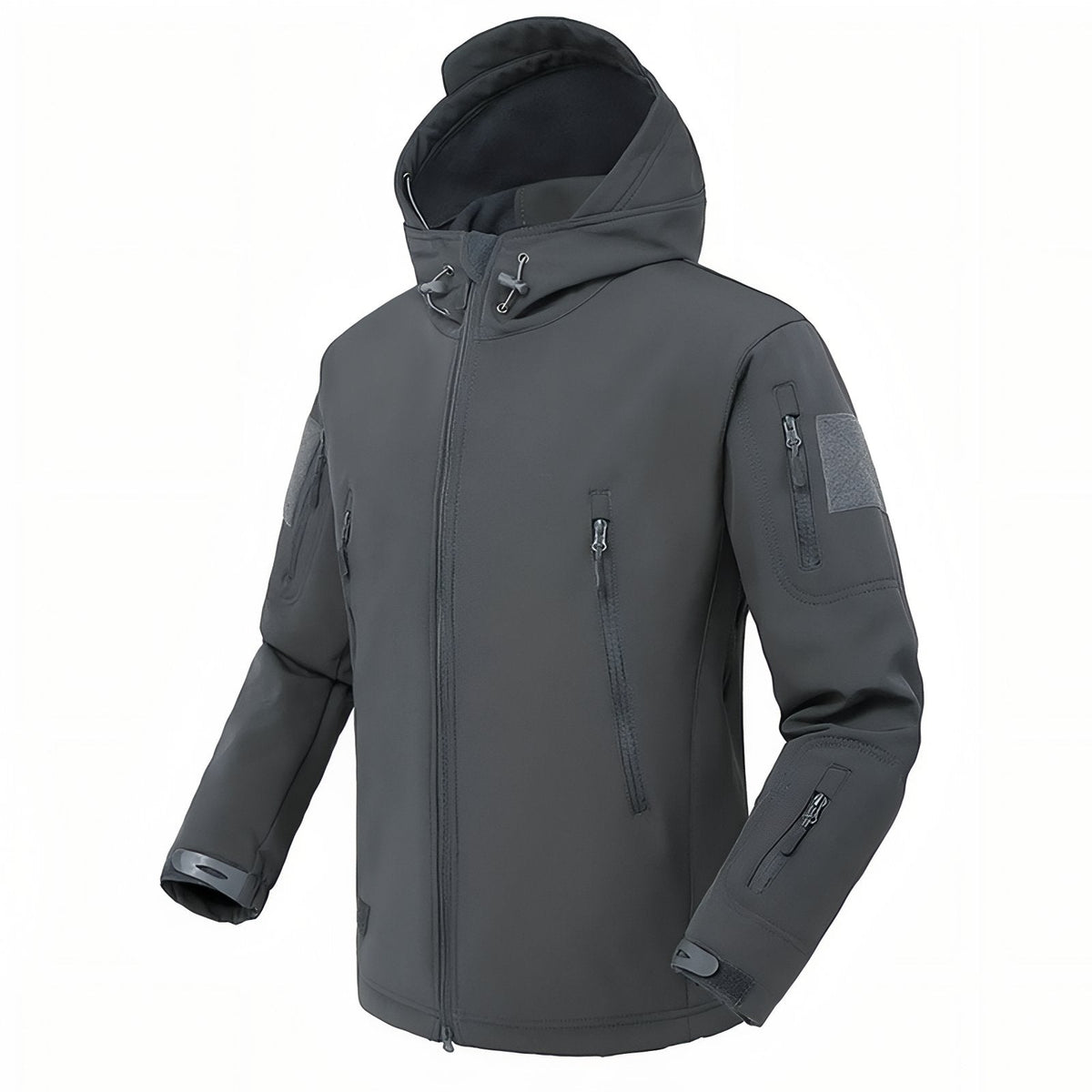Veste Imperméable Homme Randonnée gris foncé