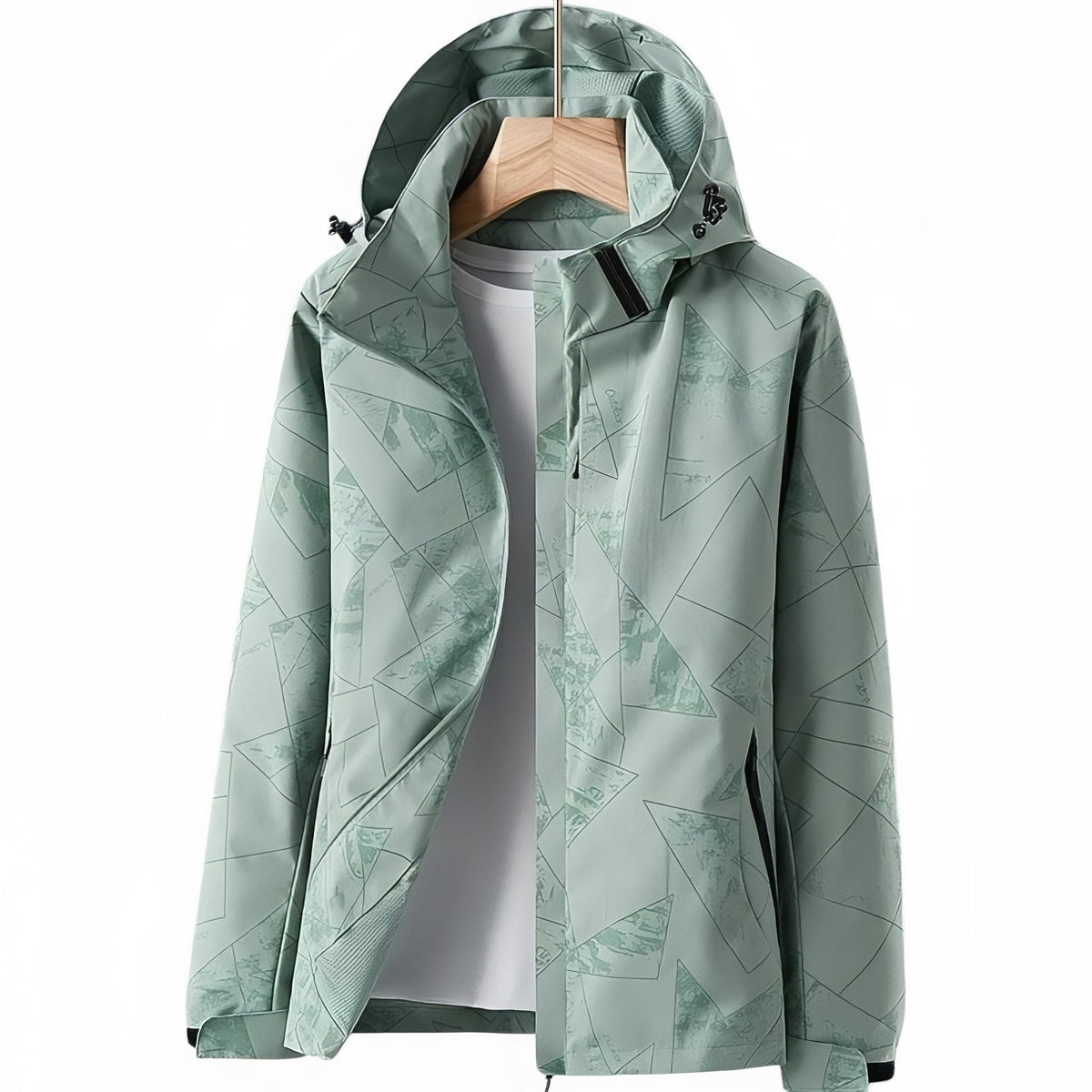 Veste Imperméable Randonnée Femme vert femme
