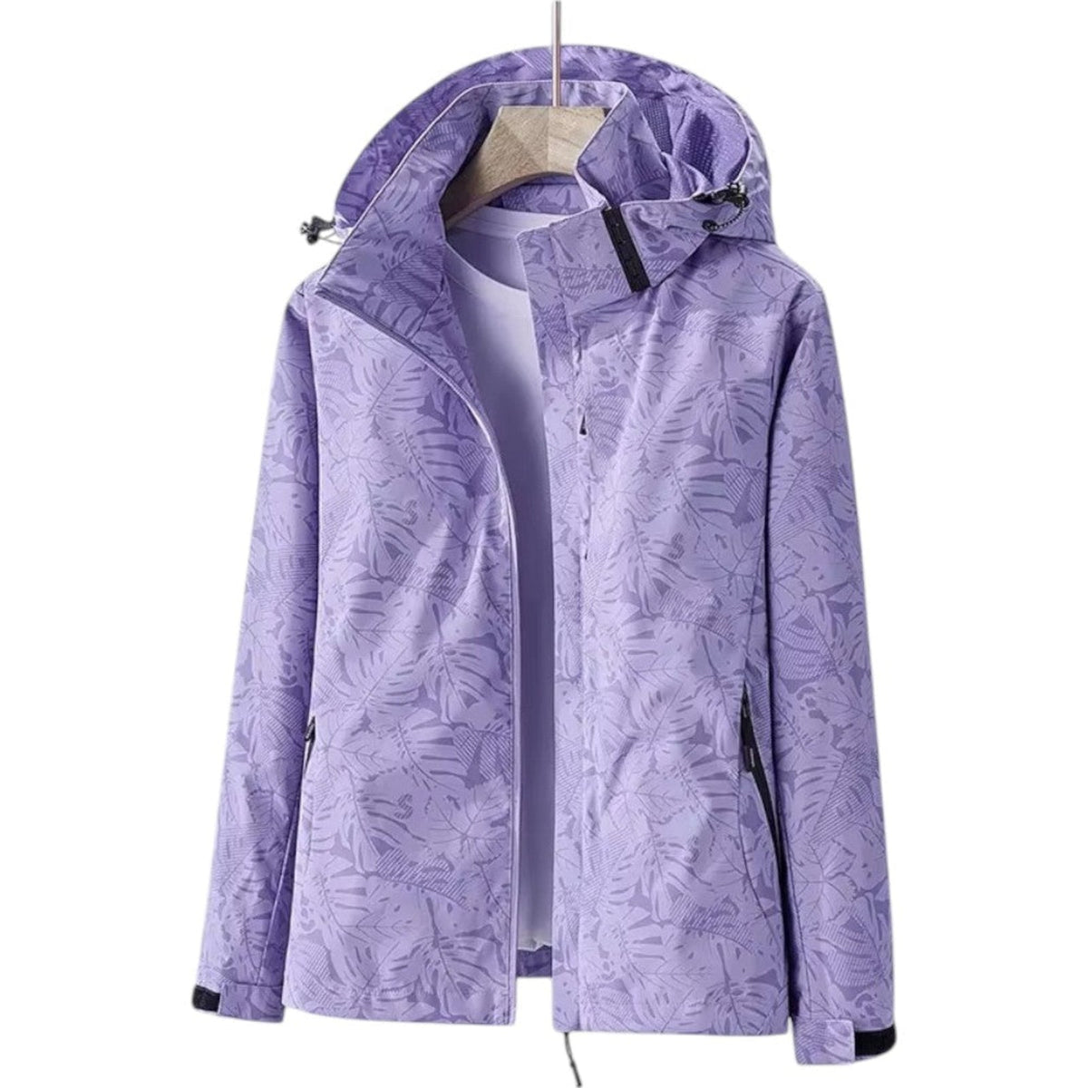 Veste Imperméable Randonnée Femme violet 1
