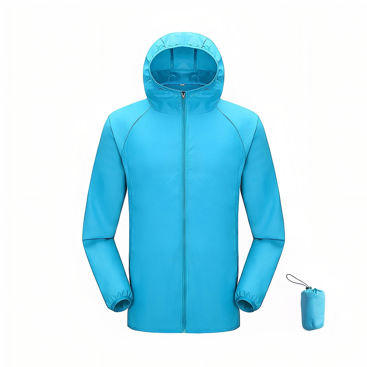 Veste Imperméable Ultra Légère bleu ciel
