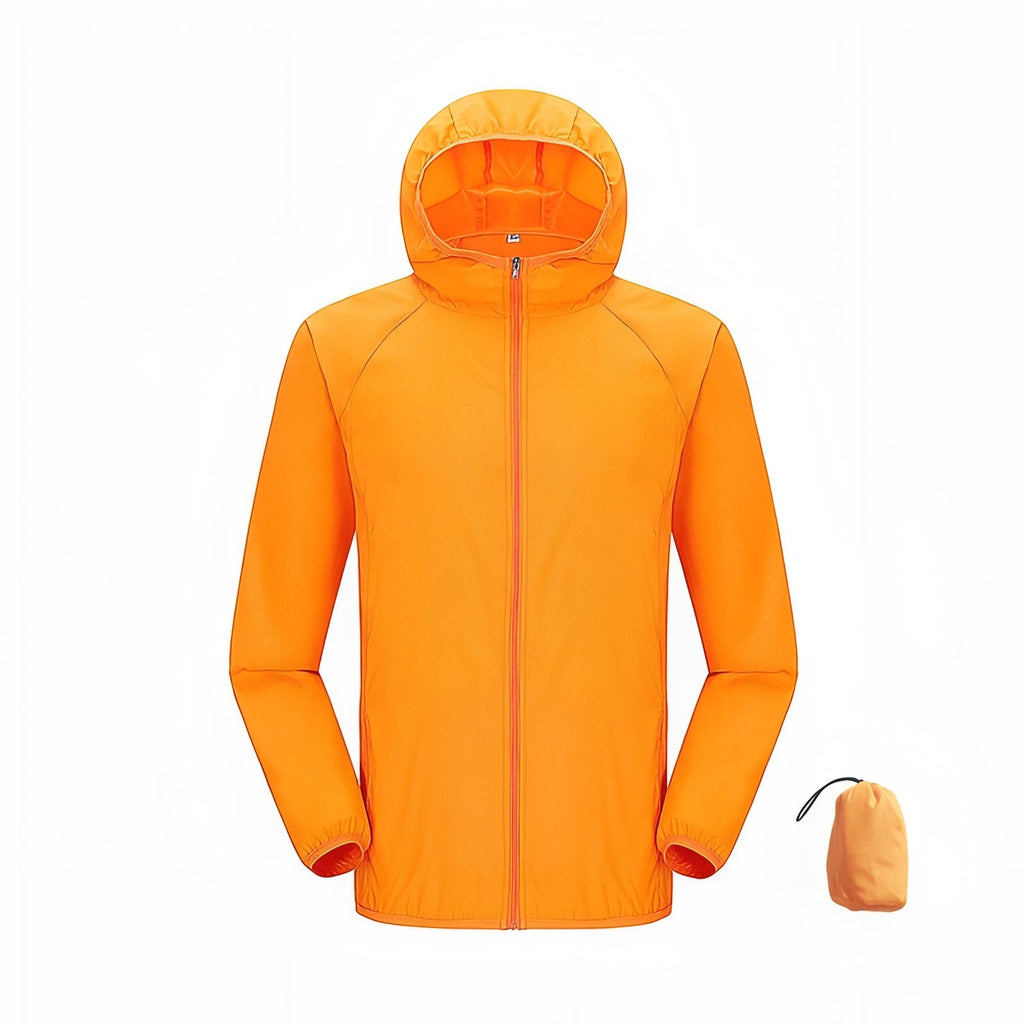 Veste Imperméable Ultra Légère orange