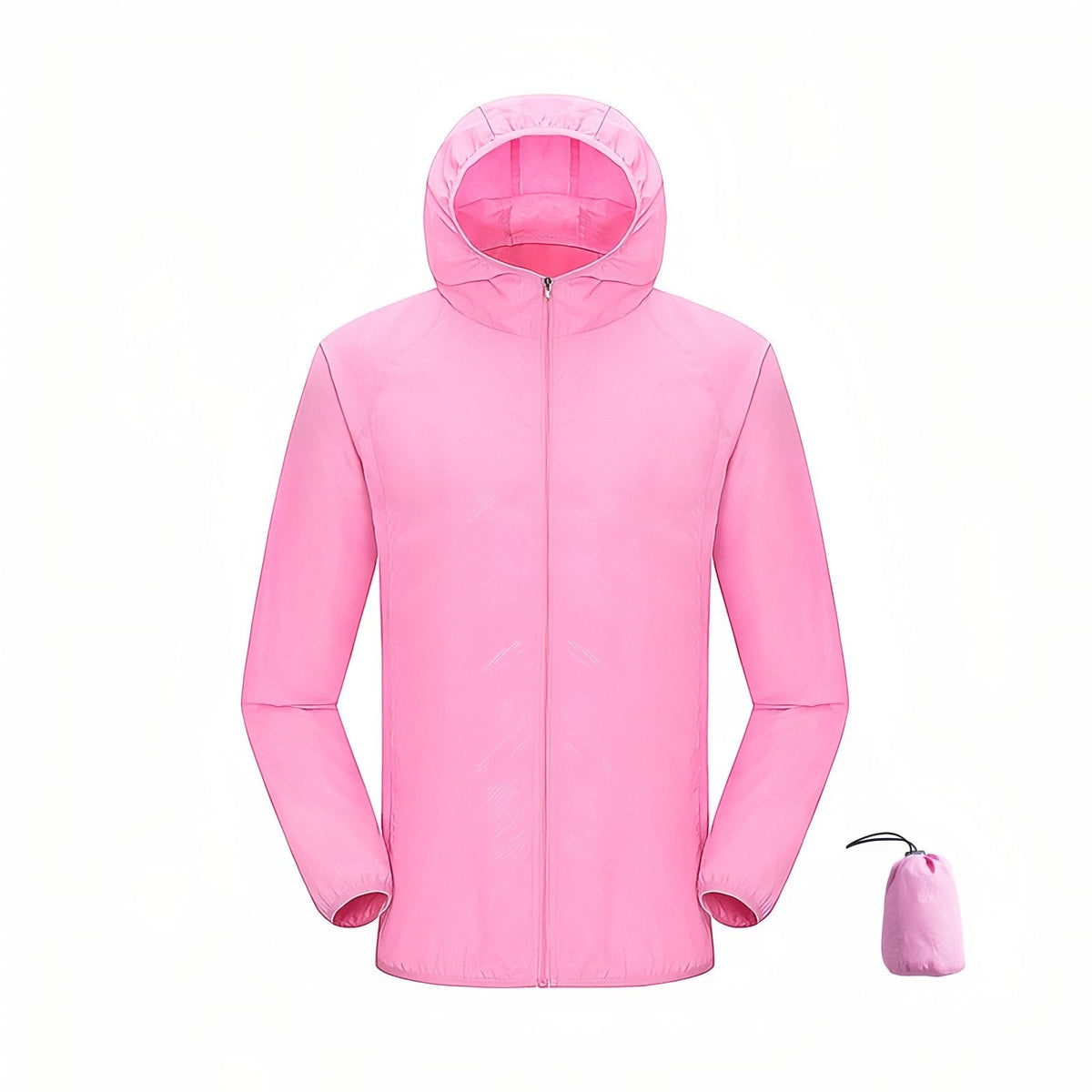 Veste Imperméable Ultra Légère rose pâle