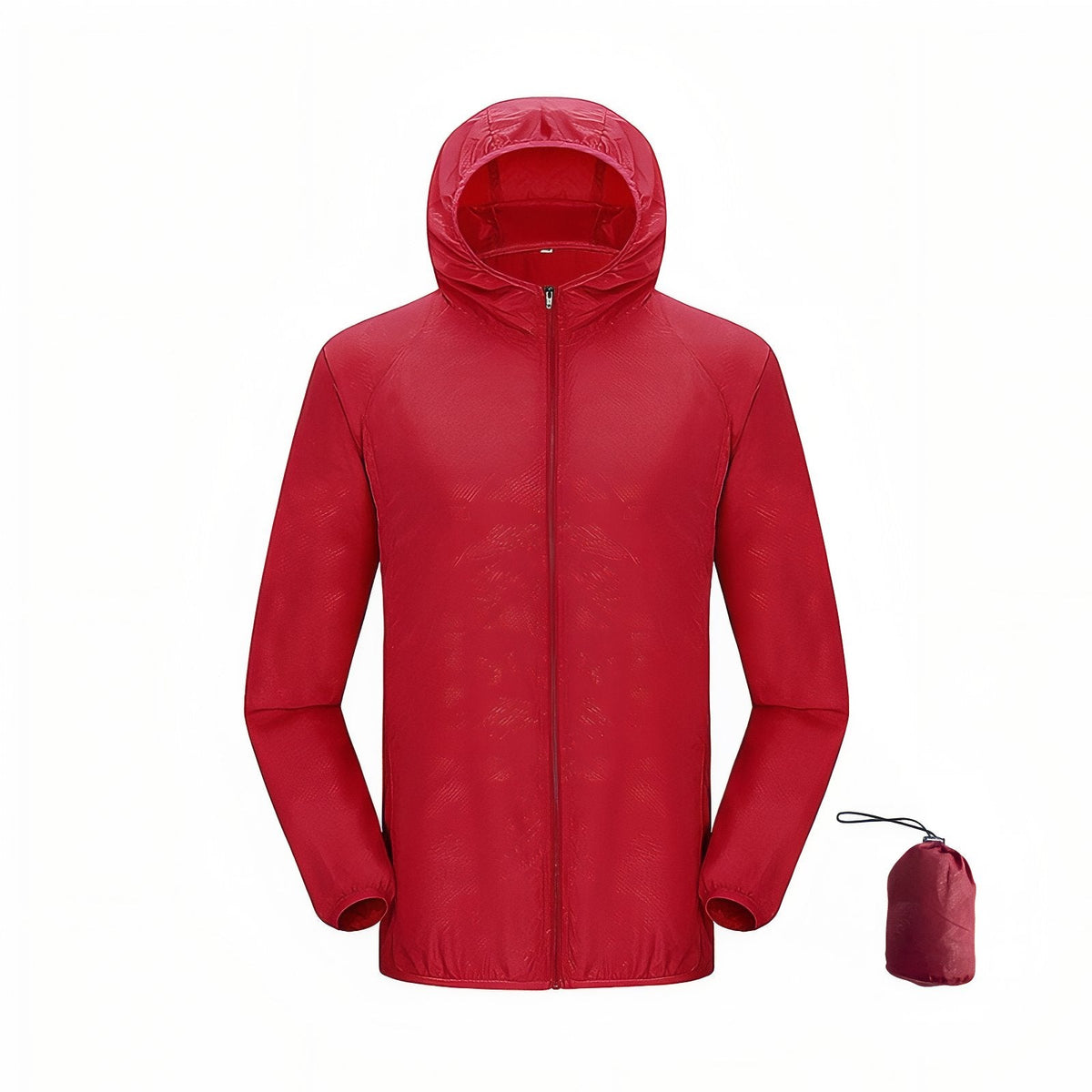 Veste Imperméable Ultra Légère rouge