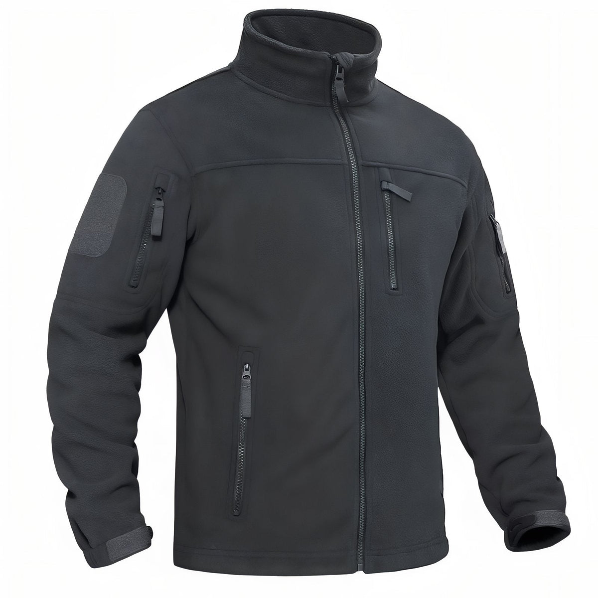 Veste Militaire Polaire gris anthracite