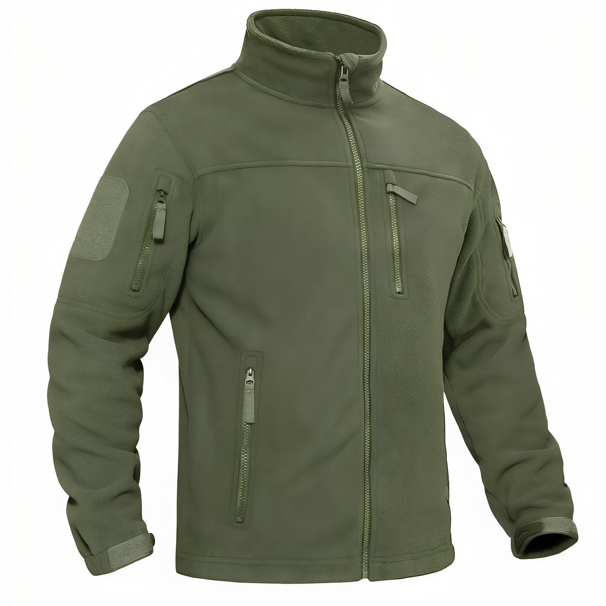 Veste Militaire Polaire vert olive