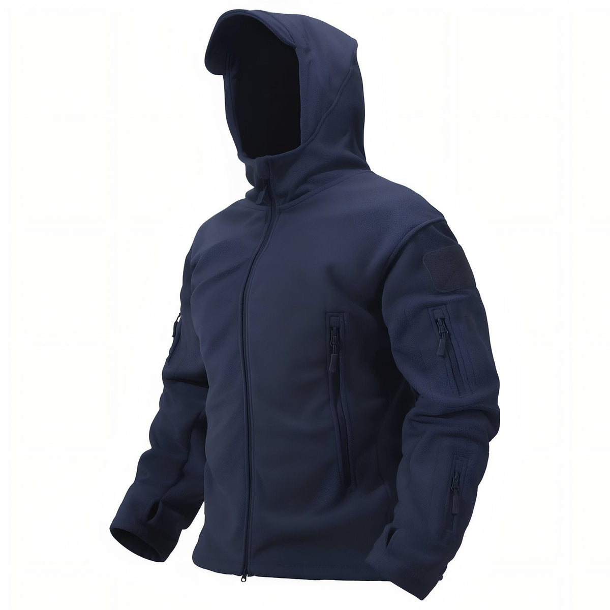 Veste Polaire Randonnée Homme bleu marine