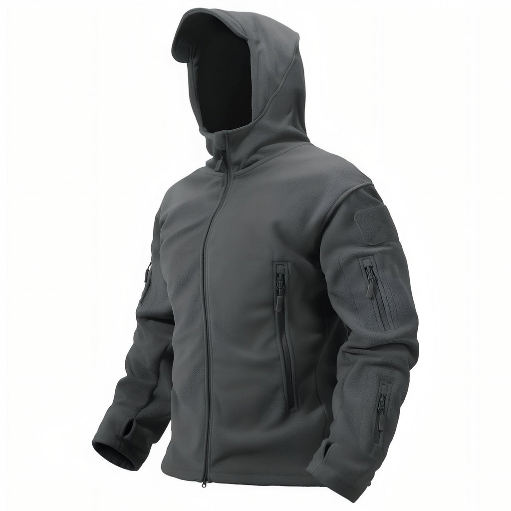 Veste Polaire Randonnée Homme gris