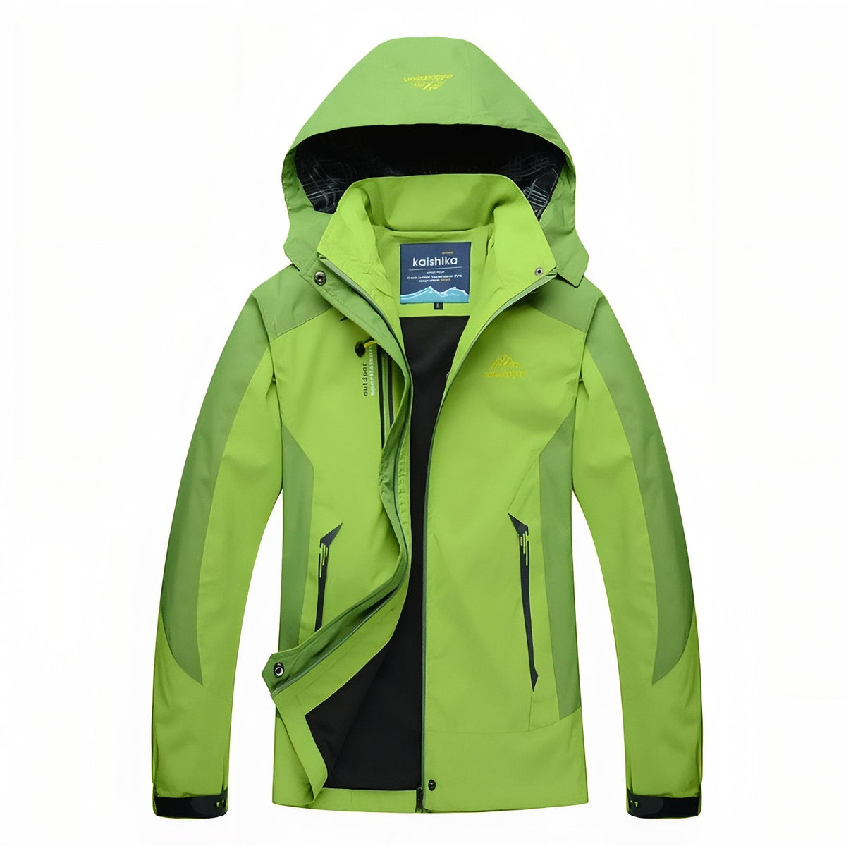 Veste Randonnée Femme Imperméable Et Respirante vert